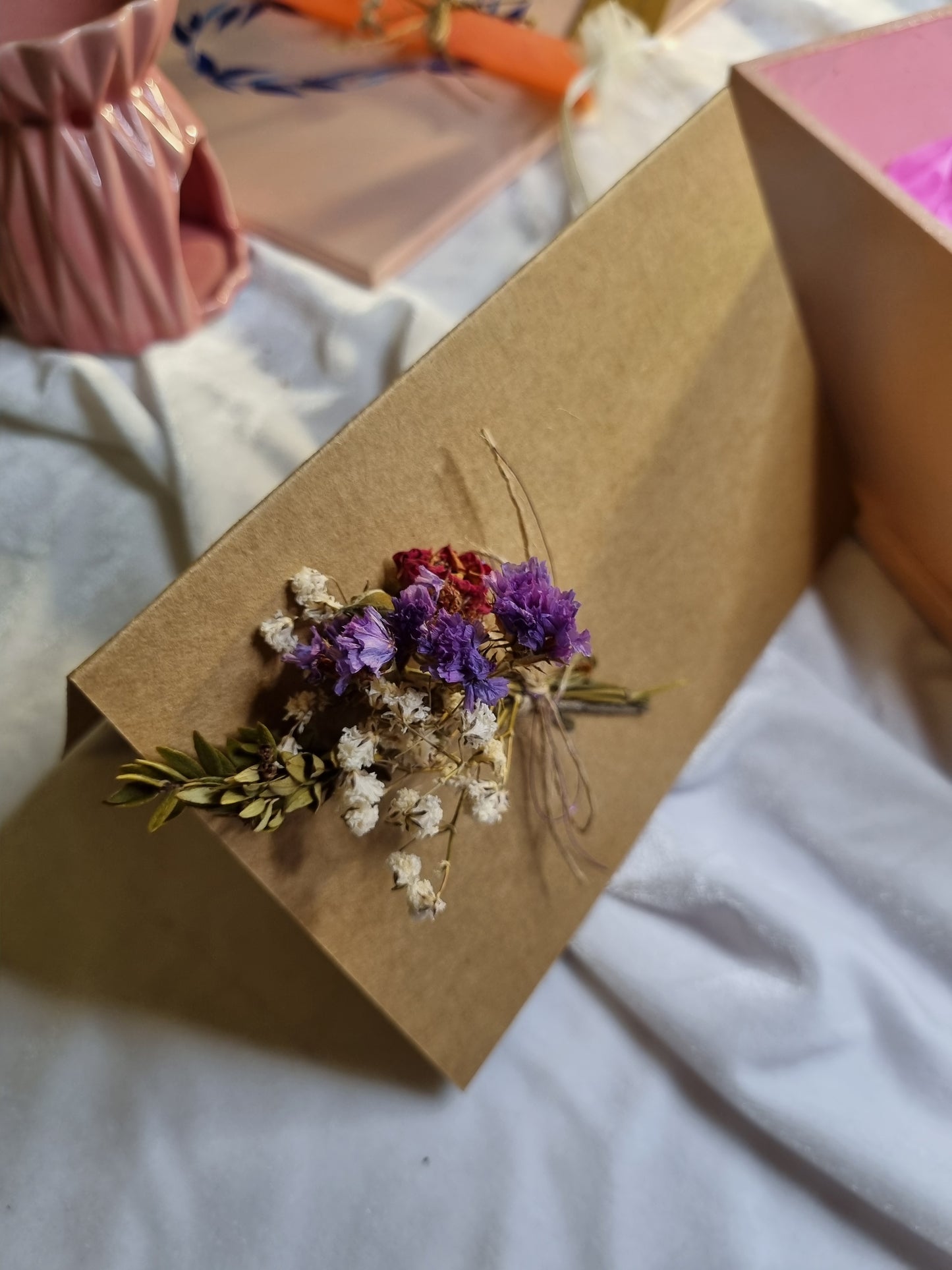 Caja de regalo - Corazón rosa