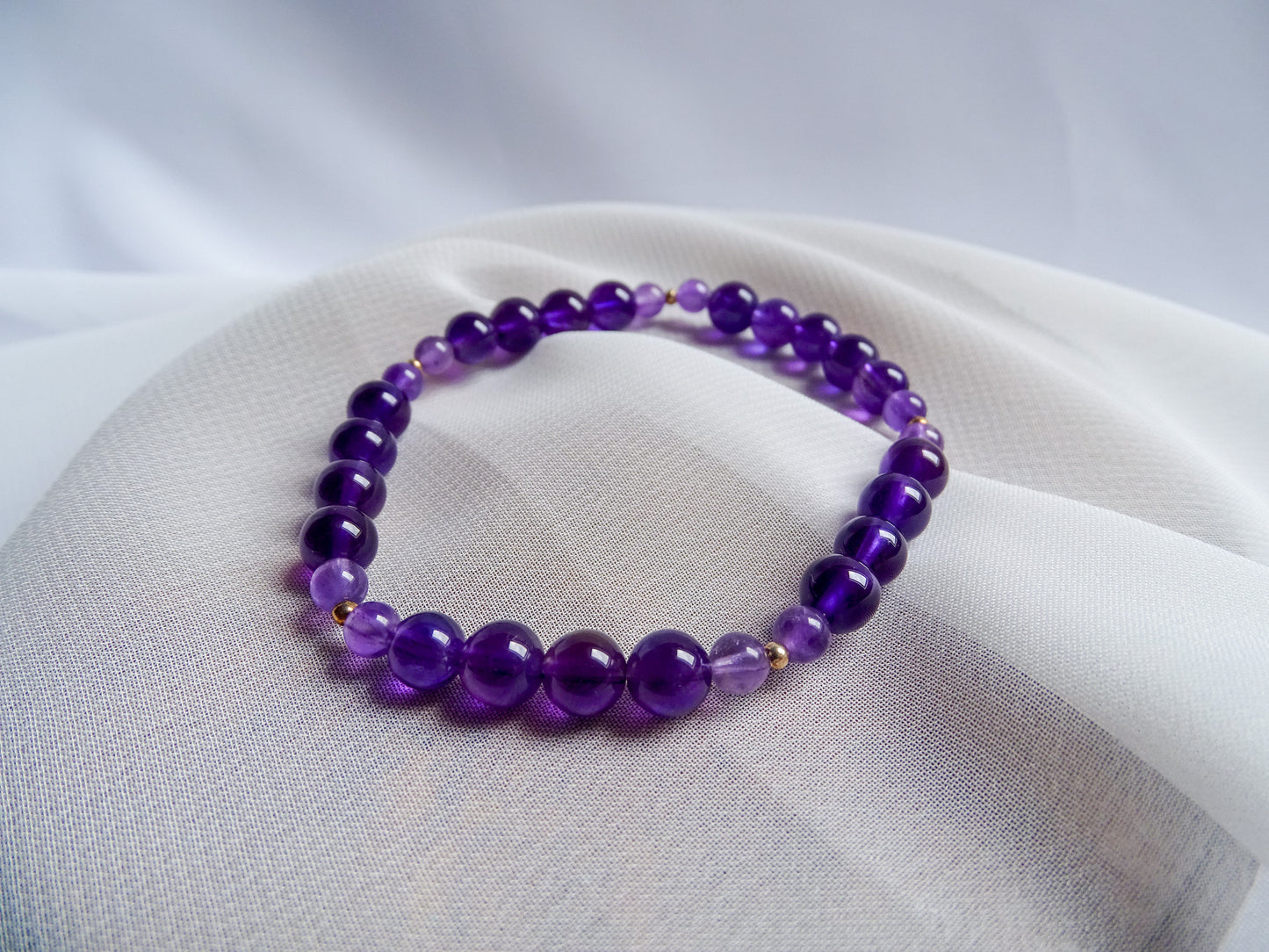 Amatista obispo y lavanda