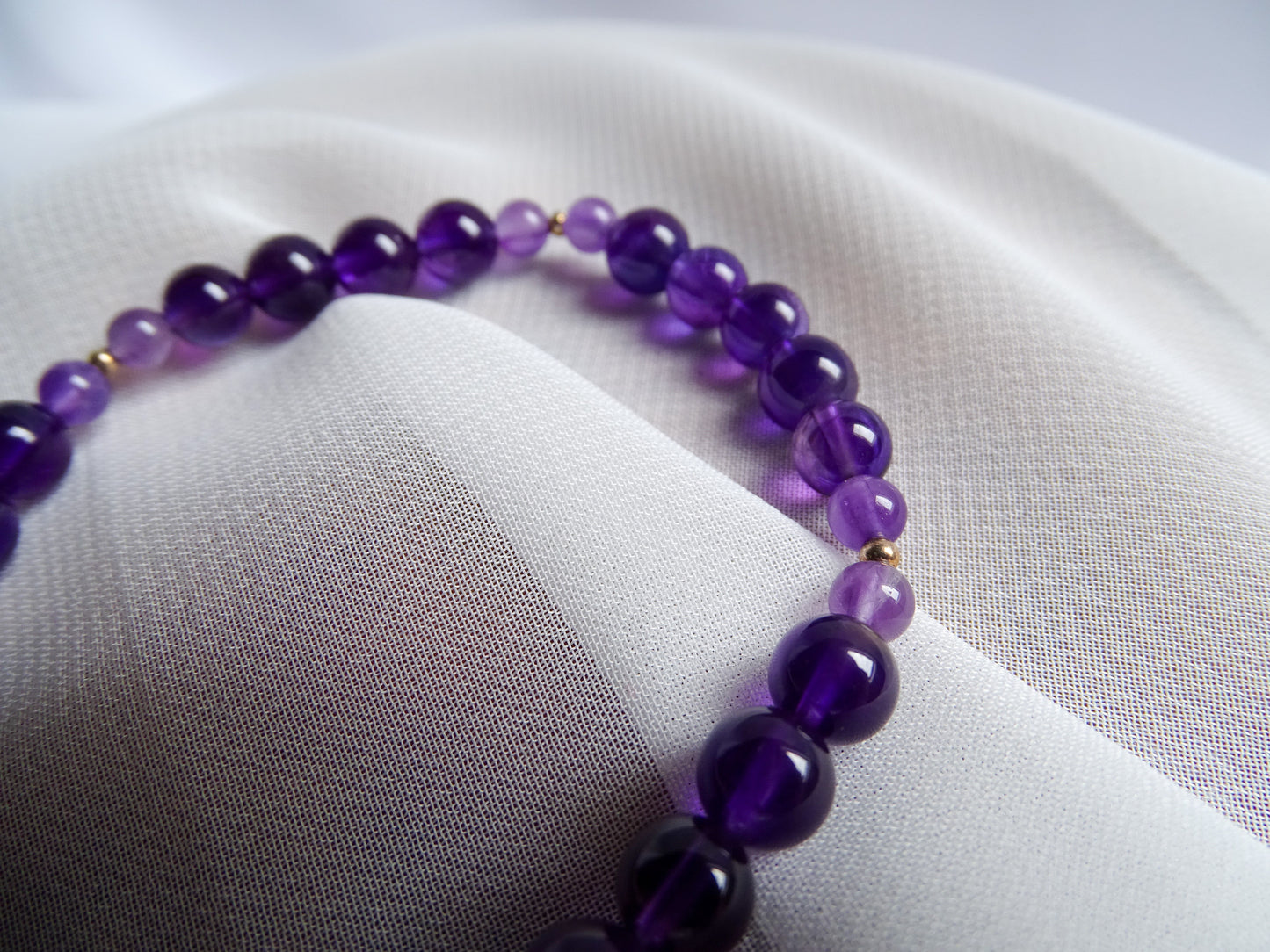 Amatista obispo y lavanda