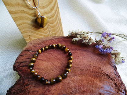 Conjunto Ojo de Tigre ♥