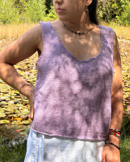 Polera básica de lino