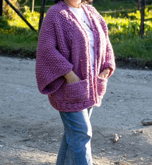 Abrigo rosa