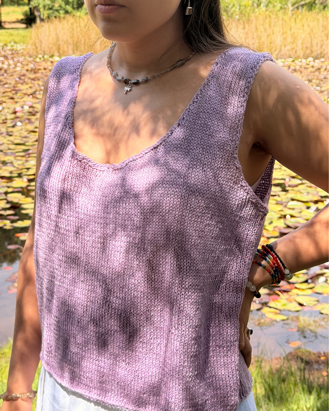 Polera básica de lino