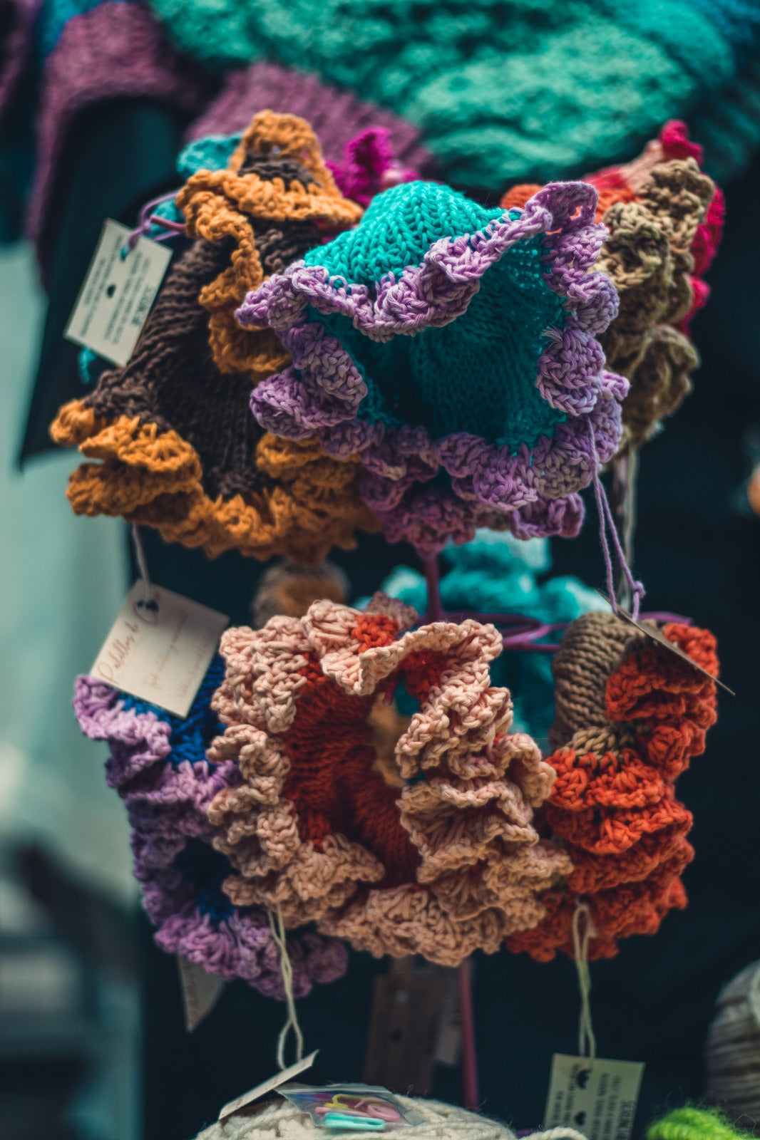 Scrunchie XL tejido en algodón
